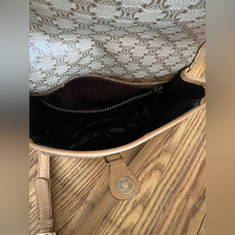 Celine Triomphe Macadam Mini Crossbody Bag - Picture 11 of 15